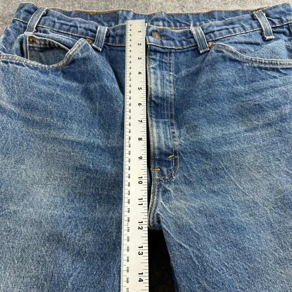 Vtg Levi's 517 Orange Tab Jeans Mens 38x32 (fits 34x28) Bootcut Made in USA